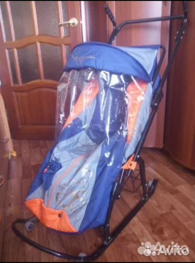 Коляска санки