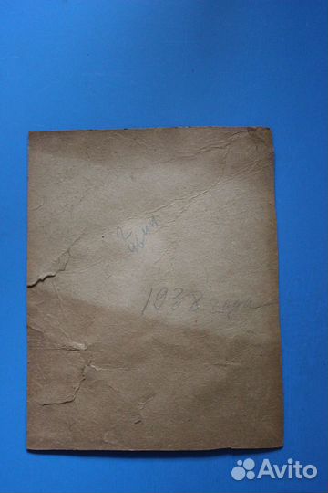 Большое фото военного. 1938 г