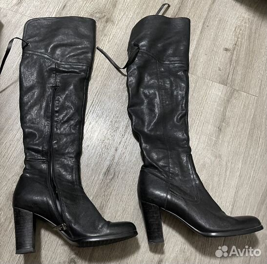 Сапоги ботфорты 37