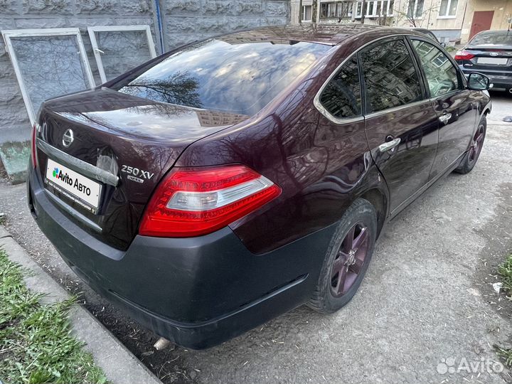 Nissan Teana 2.5 CVT, 2009, битый, 492 500 км