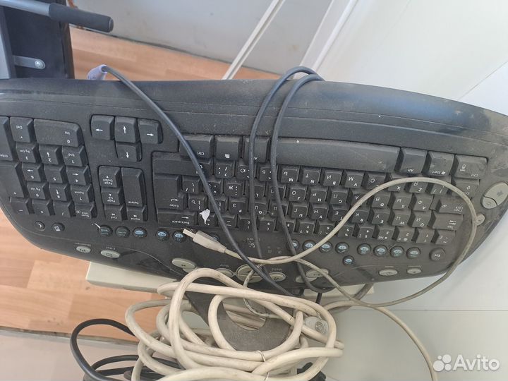 Клавиатура и мышь проводная