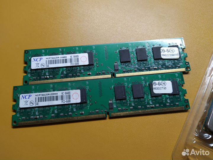 Озу DDR2 2g/800, DDR4 4gb/2666 и другое