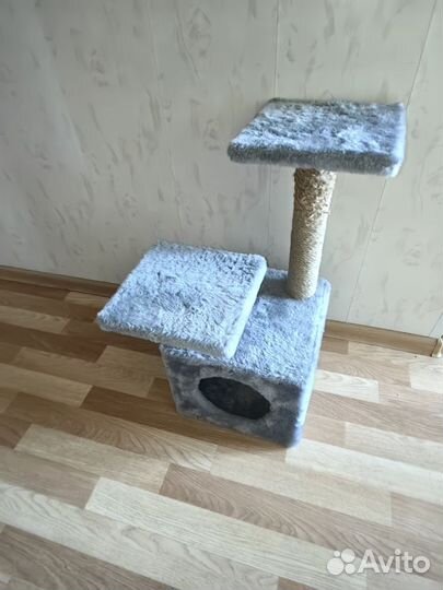 Когтеточка домик для кошки