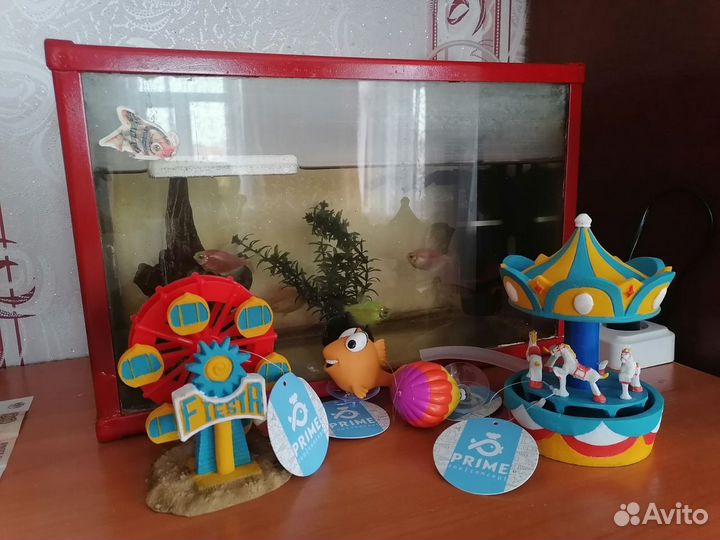 Декорации для аквариума