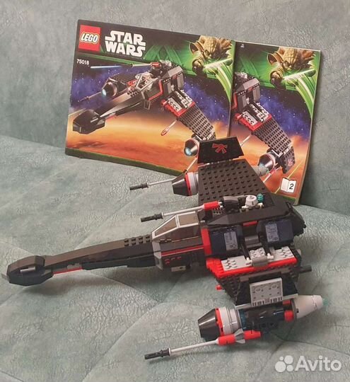 Lego Star Wars 75018 Секретный корабль воина Jek14