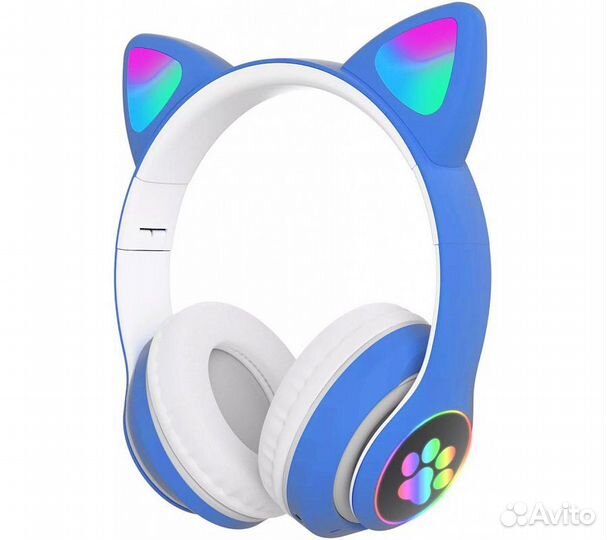 Наушники Prolike беспроводные детские с подсветкой