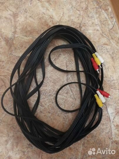 Кабель 3 rca