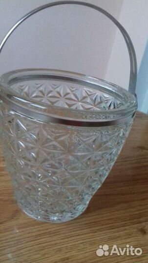 Вазы , хрусталь СССР Конфетница ваза под фрук