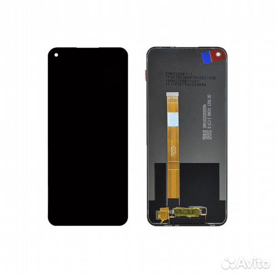 Дисплей для Oppo A52, A72, Realme 6 черный Orig