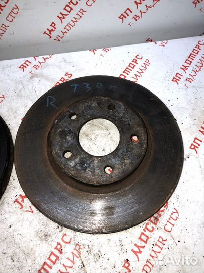 Диск тормозной передний Nissan X Trail T30 T30 2.0