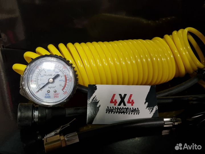 Компрессор автомобильный 85 л/мин, 10 атм