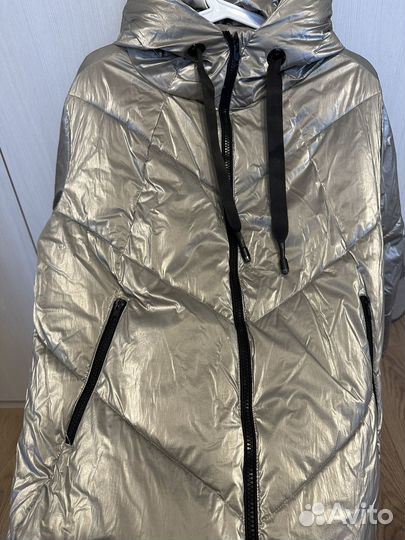 Пуховик для девочки 140