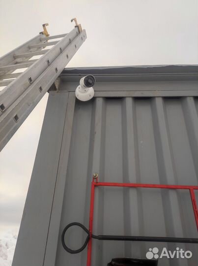 Установка камер видеонаблюдения