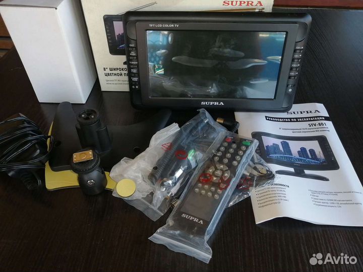 Автомобильный телевизор Supra Stv 801