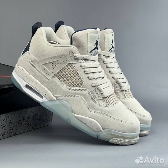 Nike Air Jordan 4 белые