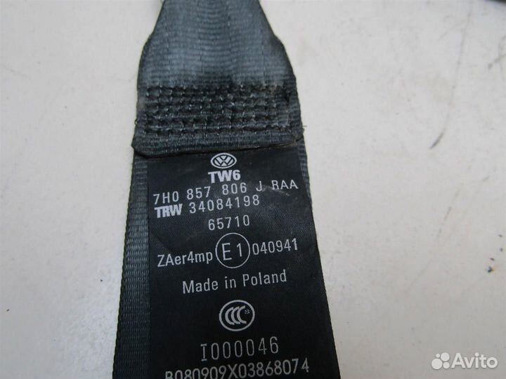 Ремень безопасности с пиропатроном VW Transporter