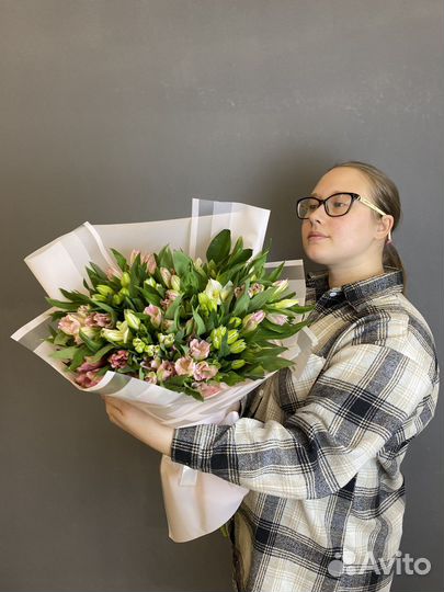 Букет из Альстромерии