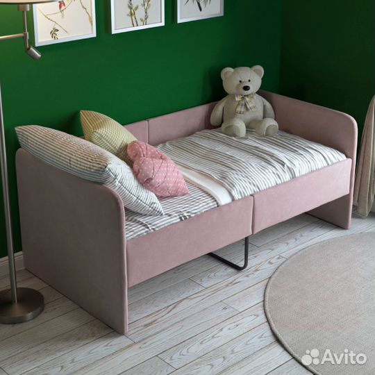 Детская кровать от 3 лет с бортиками