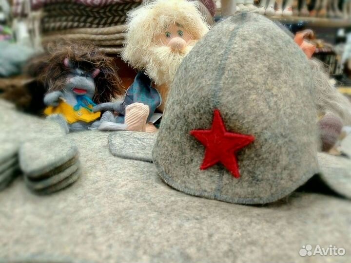 Шапка банная