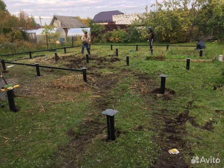 Фундамент винтовой под ключ