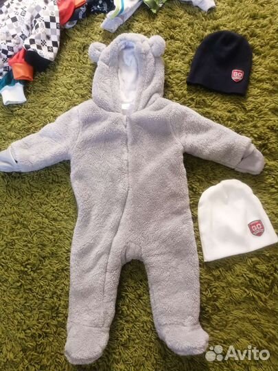 Комбинезон плюшевый для малыша