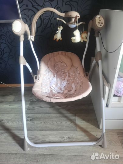 Детская электронная качель