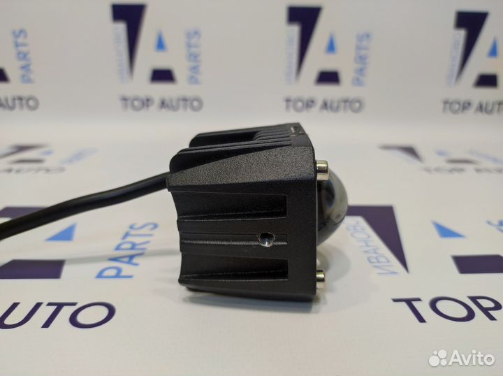 Птф LED линзы 60W 2 режима белый / желтый