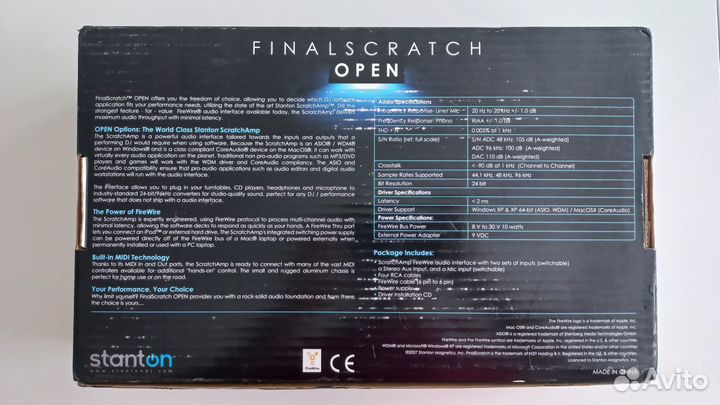 Stanton Final Scratch Open