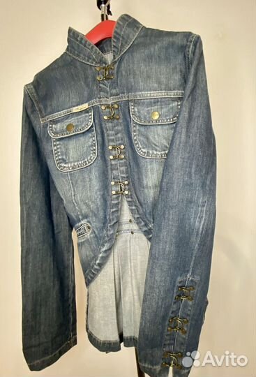 Джинсовый пиджак фрак Pantamo 44 р-р