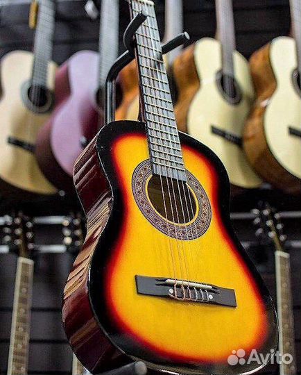 Гитара классика оранжевая