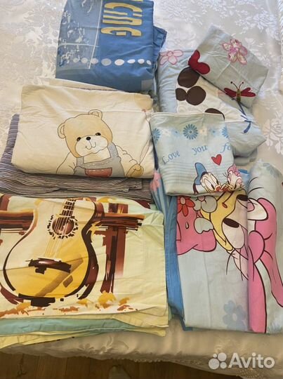 Детское постельное белье. Сатин