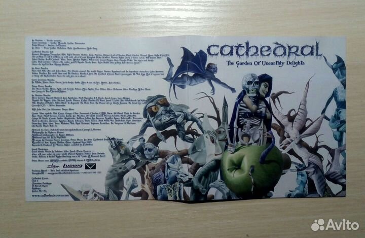 Cathedral (2005) CD Лицензия Doom Metal