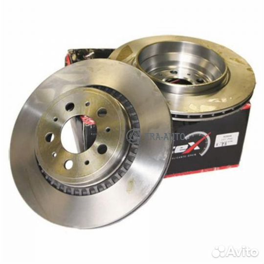 Kortex KD0046 Диск торм. volvo XC90 02- зад.вент.(d308mm)