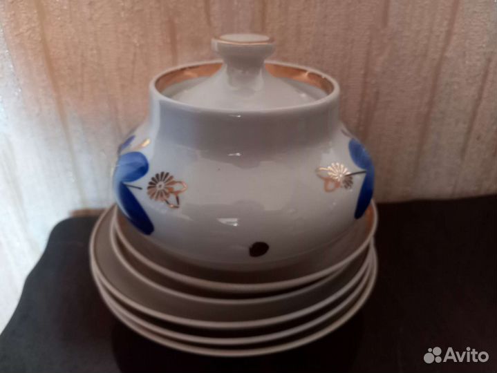 Чайный сервиз СССР винтаж