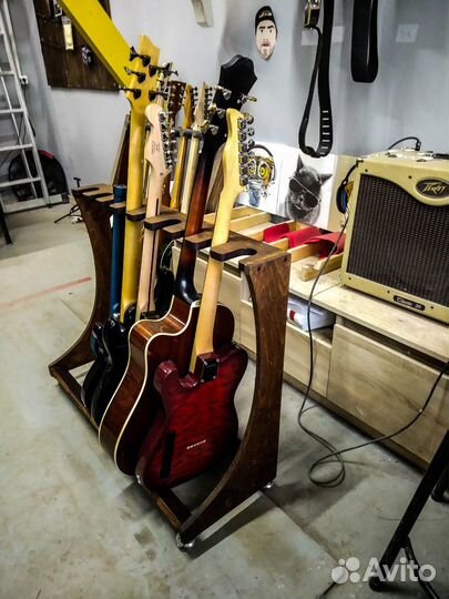 Гитарная стойка на 3-9 гитар