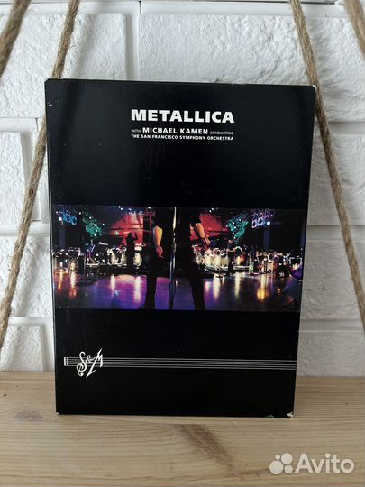 Metallica S&M Американский DVD