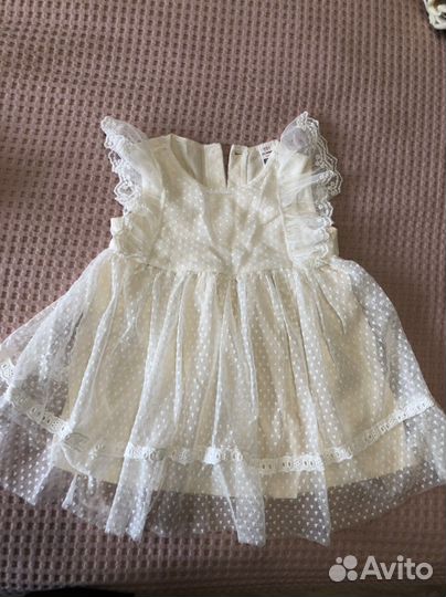 Платье для девочки 86
