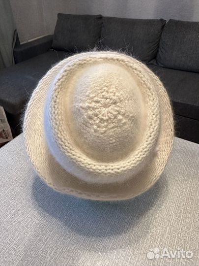 Шляпа женская белая