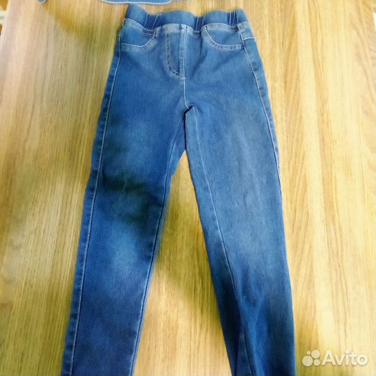 Джинсовая куртка для девочки 98