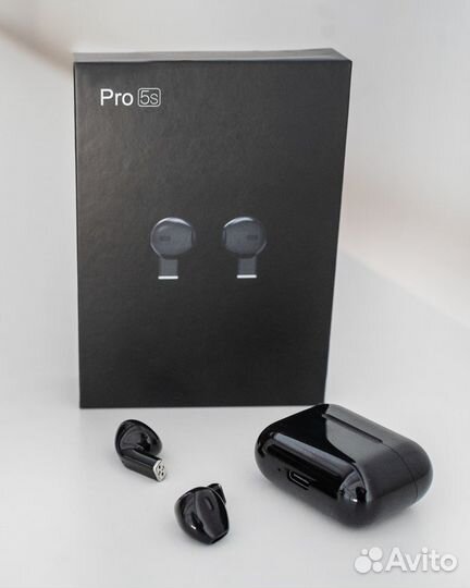Наушники беспроводные PRO 5S черный