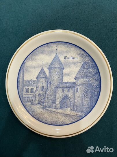 Настенная тарелка Silesian фарфор