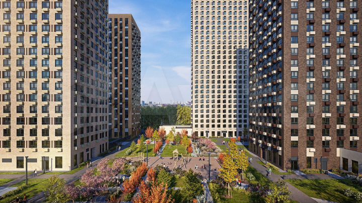 1-к. квартира, 36 м², 29/33 эт.