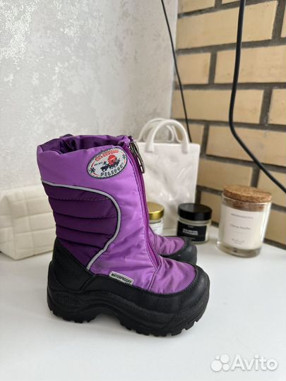 Зимние сапожки для девочки 24