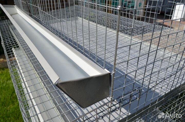 Клетки, кормушки и поддоны для перепелов