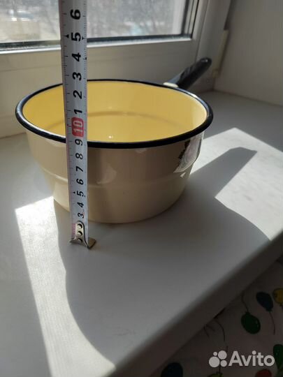 Дуршлаг СССР эмалированный