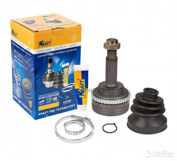 Kraft KT059046 шрус наружный Chevrolet Aveo (04)
