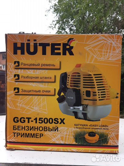 Продам Триммер бензиновый huter GGT-1500SX