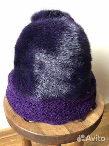 Шапка норковая и снуд