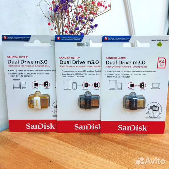 Карты памяти и переходники SanDisk