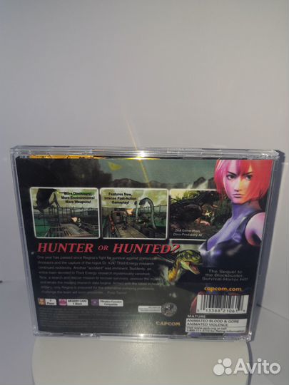 Dino Crisis 2 (USA), PS1, Новый кейс - без диска